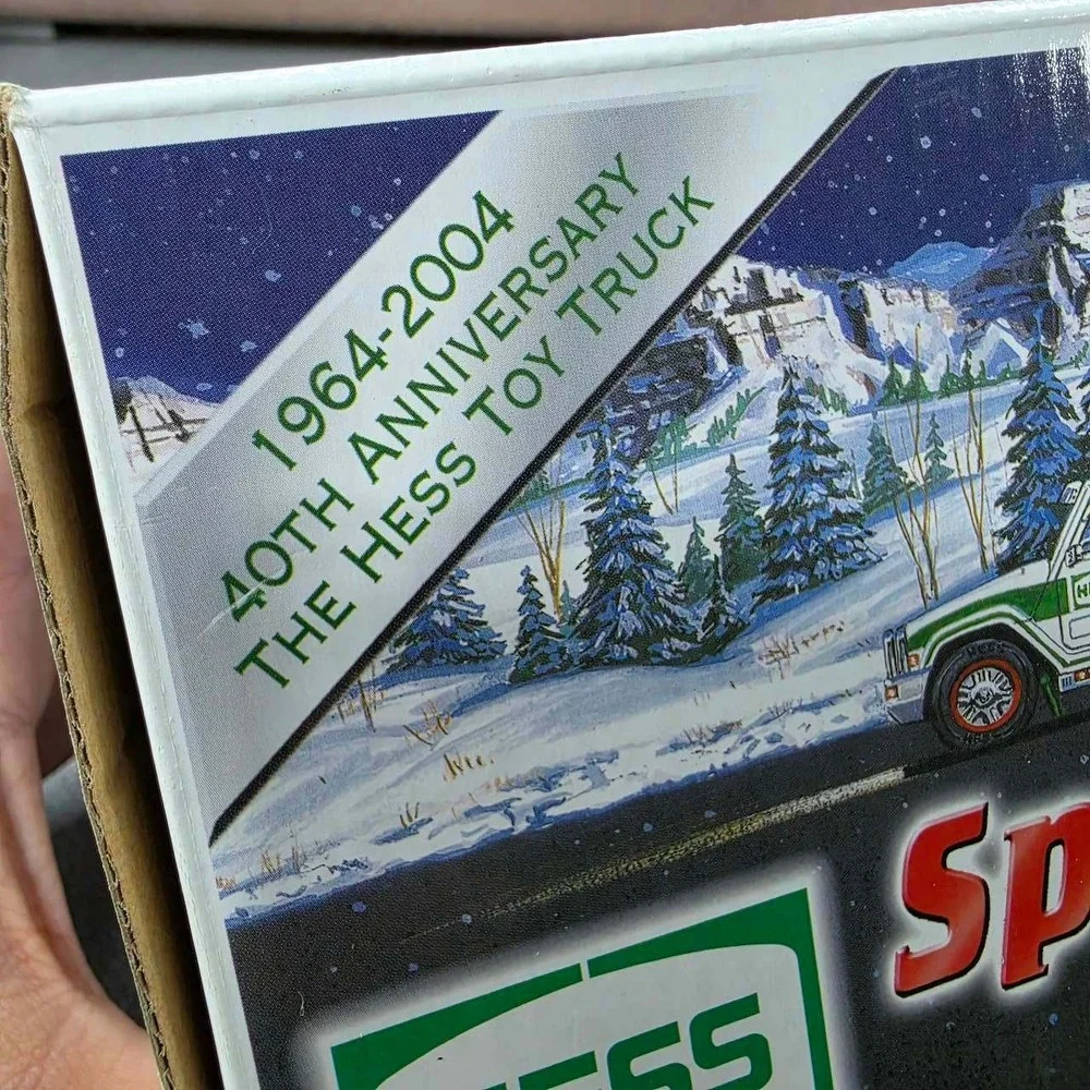 Hess Sport Utility Vehicle and Motorcycles 2004 40th Anniversary SUV READ